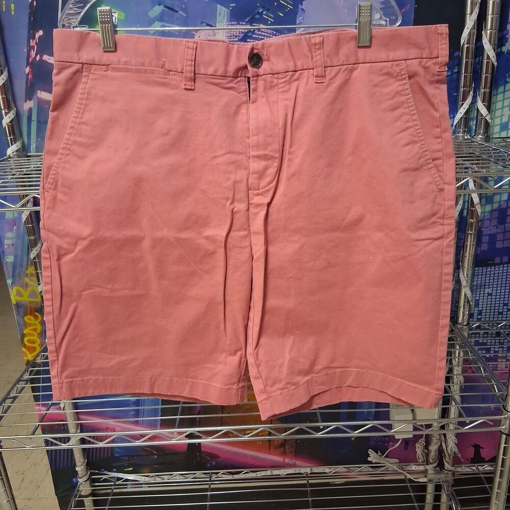 Tommy-hilfiger Men's Pink and Orange Shorts